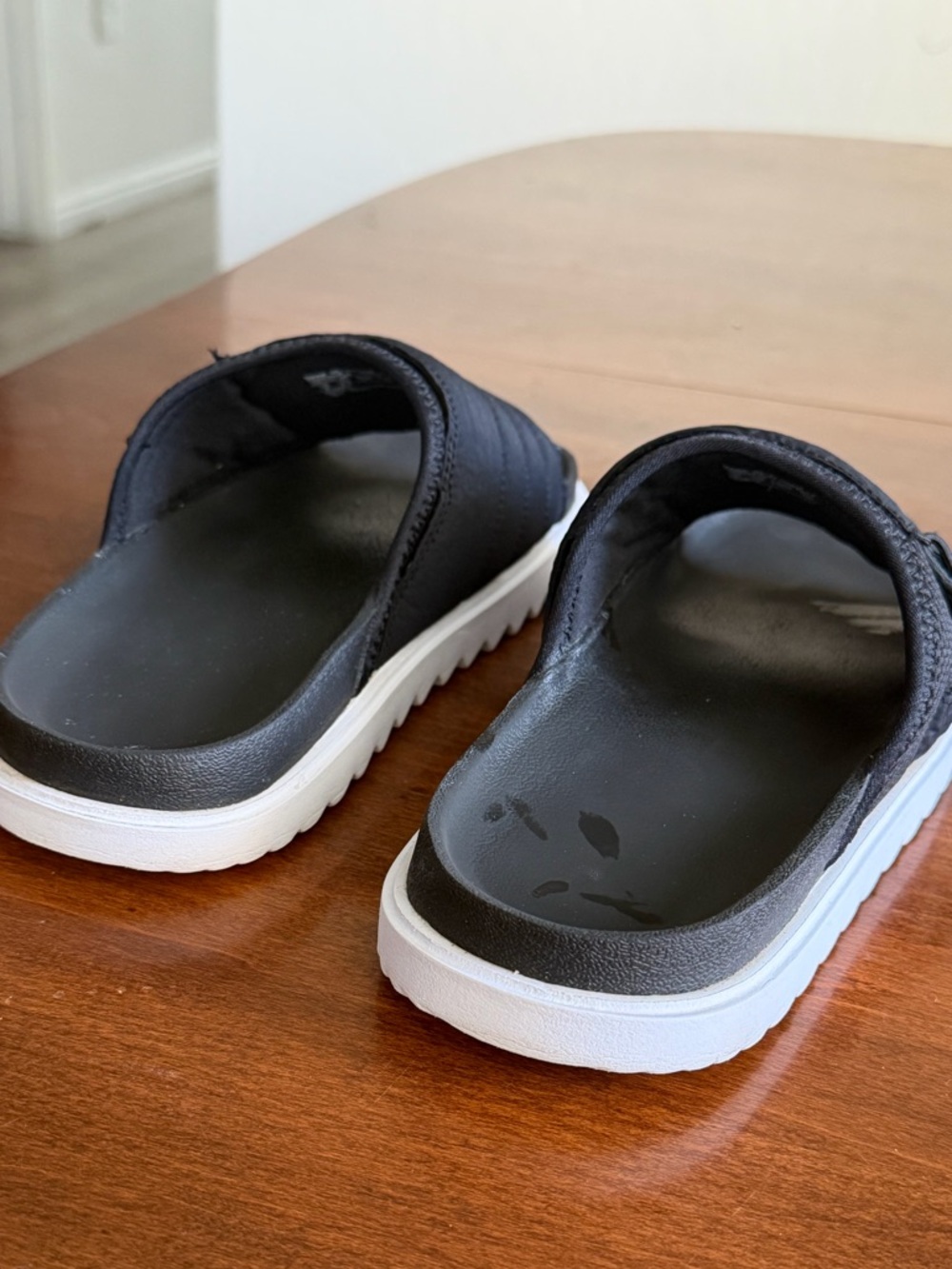 Womens Nike Asuna Slip On Slides CW9707-002 Size 9 Black - Picture 5 of 10
